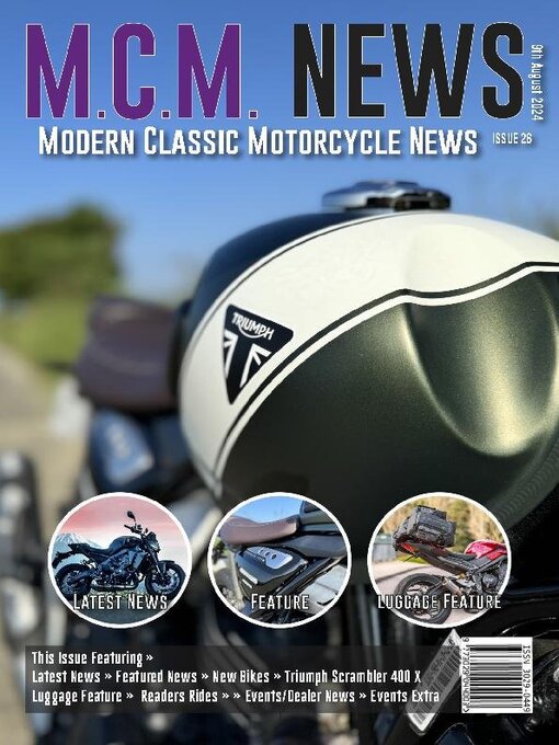 Title details for Modern Classic Motorcycle News by Modern Classic Motorcycle News - Available